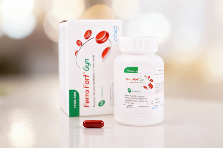 تصویر کپسول فروفورت گاین برای رفع کمبود آهن